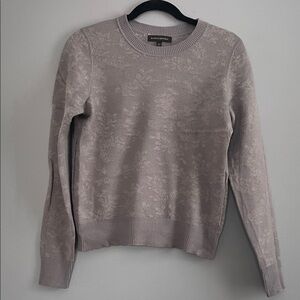 Banana Republic Lilac Crew Neck Sweater